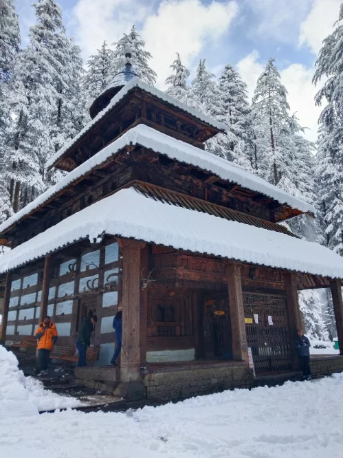 Hadimba at first light — Cedar pagoda, 1553. Private dawn entry arranged.